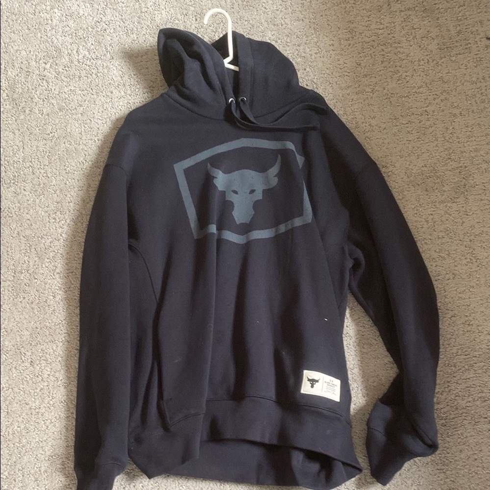 Men's The  Rock Black Hoodie